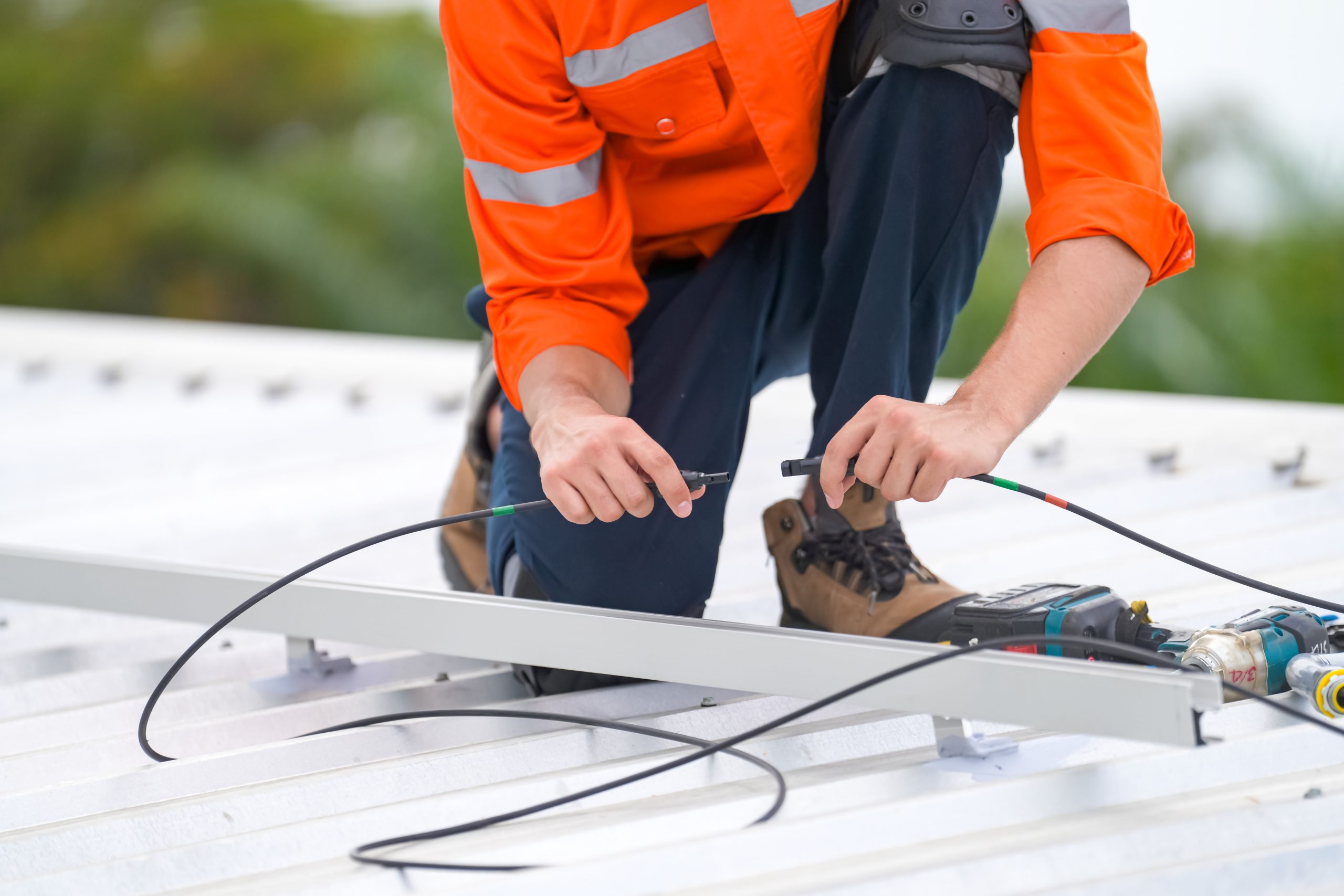 Heat cable installation